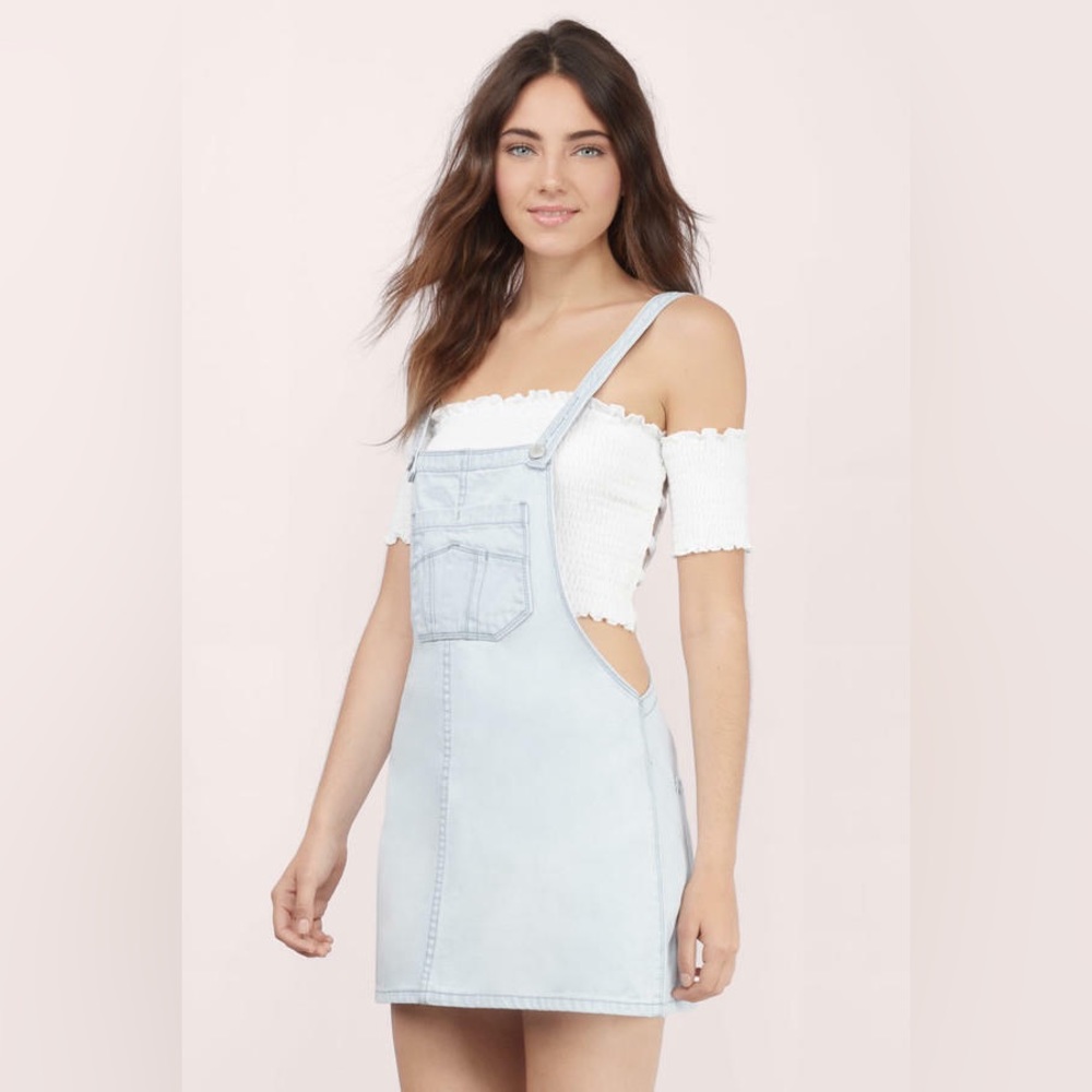 Denim Overall Dress